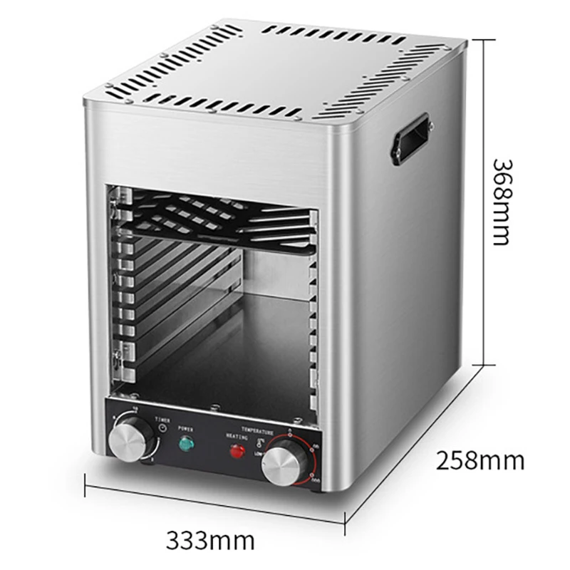 800℃ Commercial Electric Oven Machine Fully Automatic Frying Steak Machine 220V Electric Steak Grill Machine