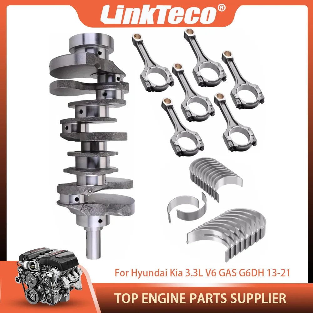 

Engine Parts Crankshaft Conncting Rod Bearings Kit Fit G6DH 3.3 L V6 GAS For Hyundai Santa Fe Kia Sedona Sorento 3.3L 2013-2021