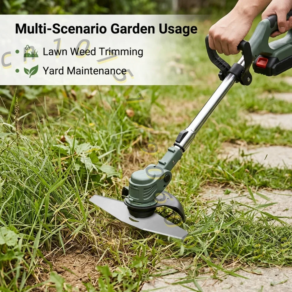 Cordless Lawn Mower Blades Replacement 6 Inch Steel Saw Blade Grass Trimmer Cutter Parts Garden Tools Accessories view 5