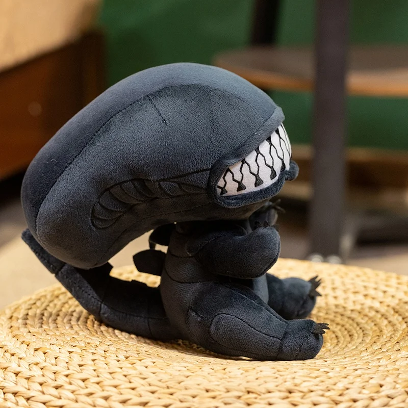 Adorabile Peluche Alieno Xenomorfo, Bambole di Peluche Cartoon, Giocattoli Morbidi Imbottiti per Ragazzi e Ragazze, Regali di Compleanno e Natale per Fan