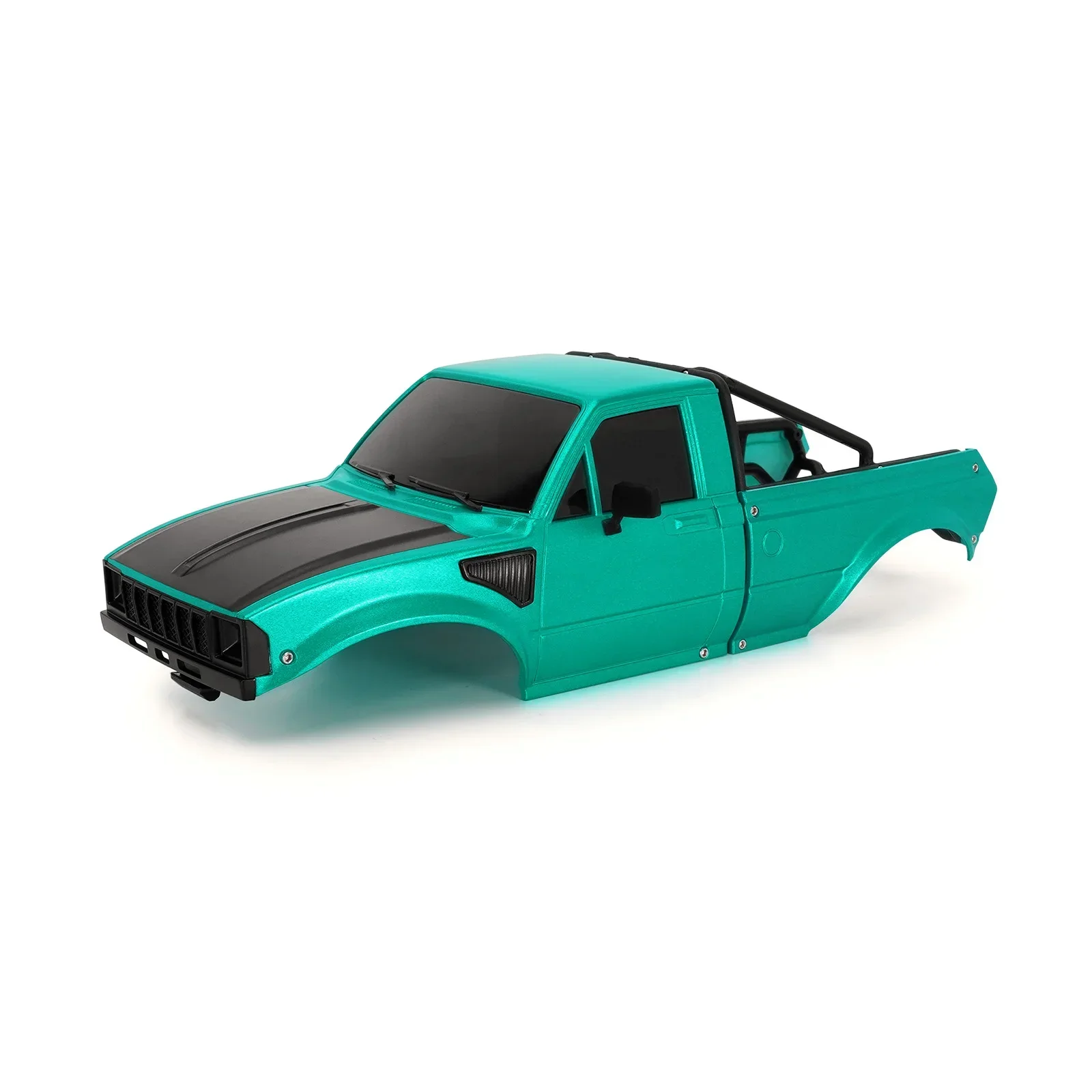 INJORA IR60 Pickup Hard Body Shell with Bed Rack for 1/18 RC Crawler TRX4M Defender Bronco image 3