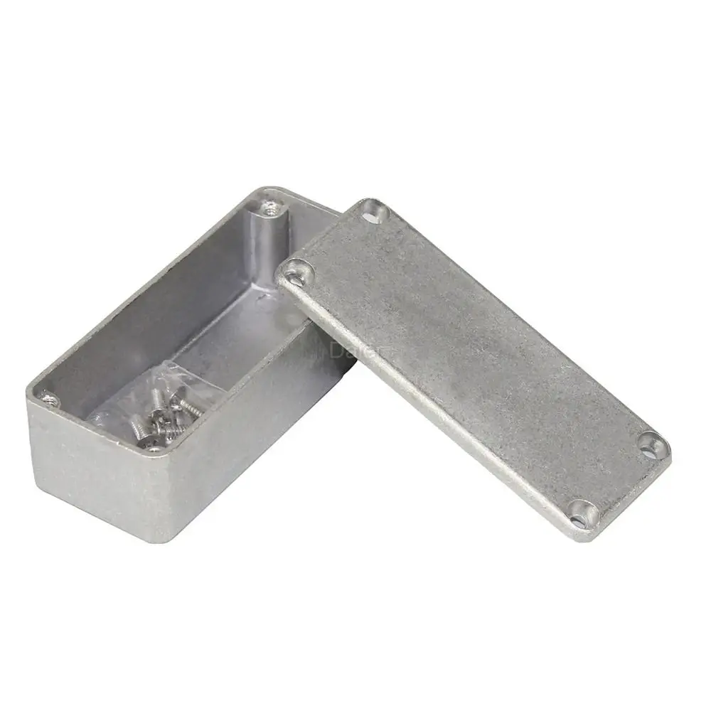 1Pcs 1590 Series Guitar Effects Pedal Enclosure Effects Pedal Aluminum Diecast Stomp Box Case Multiple Sizes Toggle Switch Box