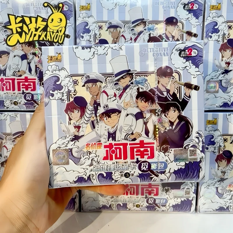 

В наличии, подлинная карта Kayou Detective Conan, расширяющаяся сумка для теней, том 3, загадочная карта, анимационная мультяшная игровая коллекция, игрушки, подарки