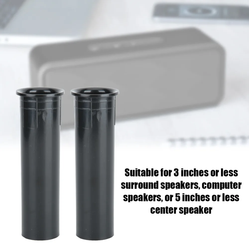 4PCS Subwoofer Air Ports Small Subwoofer Speaker Tube 26mm x 95mm Bass Enhancer Speaker Port Tubes Inverted Tube DIY Parts