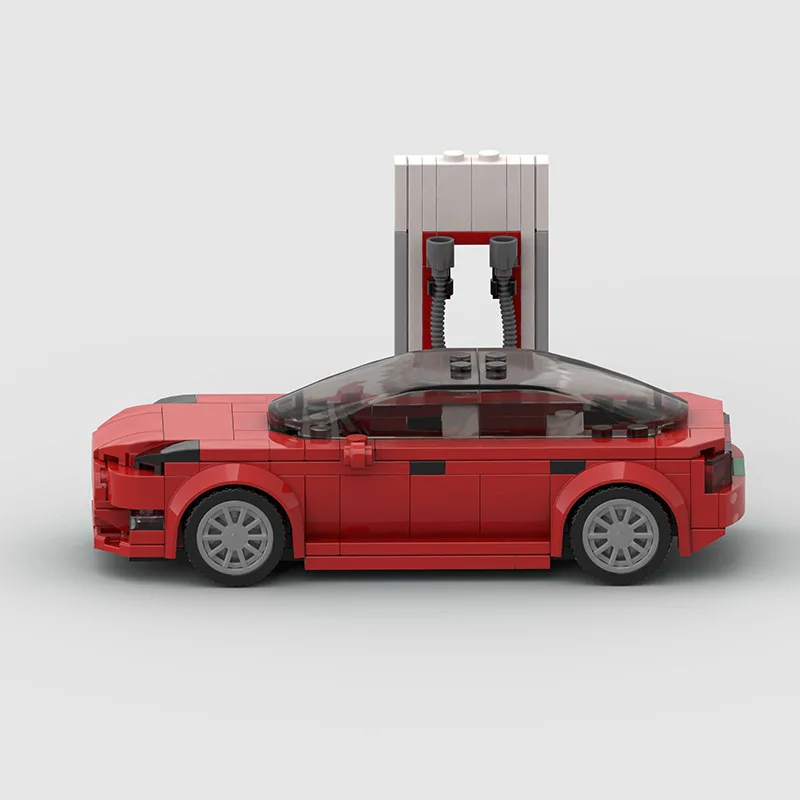 MOC Modello 3 Super Super Auto Sportive Building Blocks Mattoni Set fai da te Regali Giocattoli per ragazzi, ragazze e adulti 192 pezzi