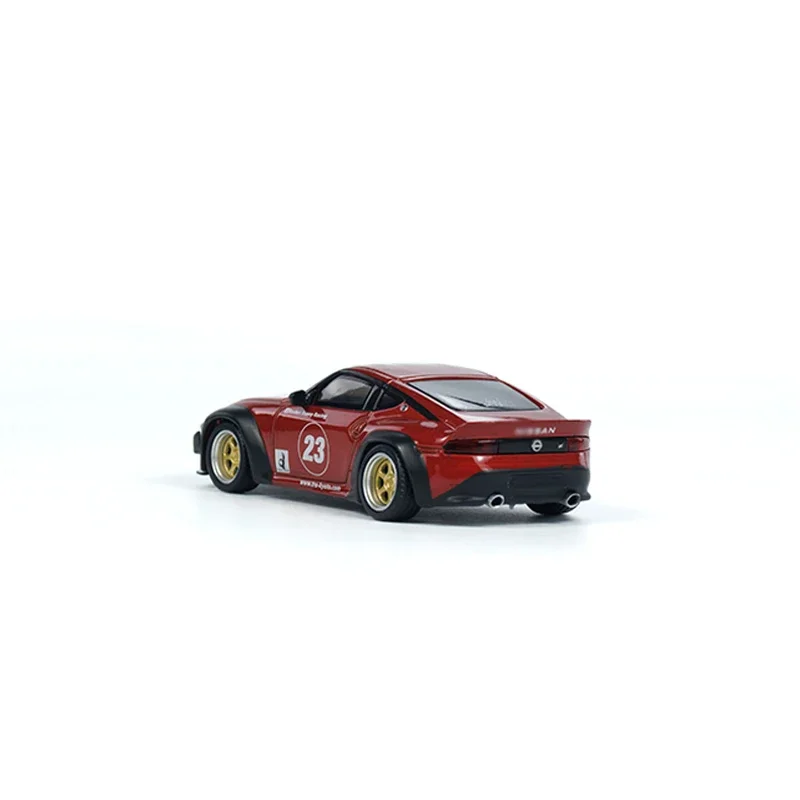 MINIGT 1:64 Model samochodu Ni Z Alloy Die-Cast Sport Vehicle Collection Display # 722 Czerwony