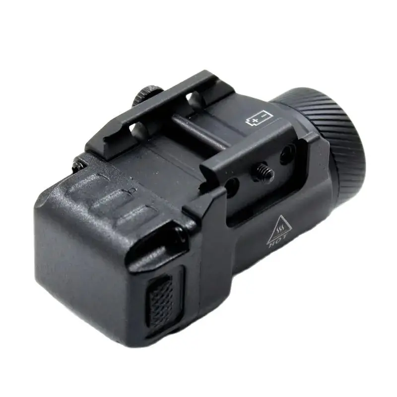 Imagem -02 - Mini Lanterna Tática Led Pistola Profissional Montada Impermeável Arma Bateria Cr123a Ipx5