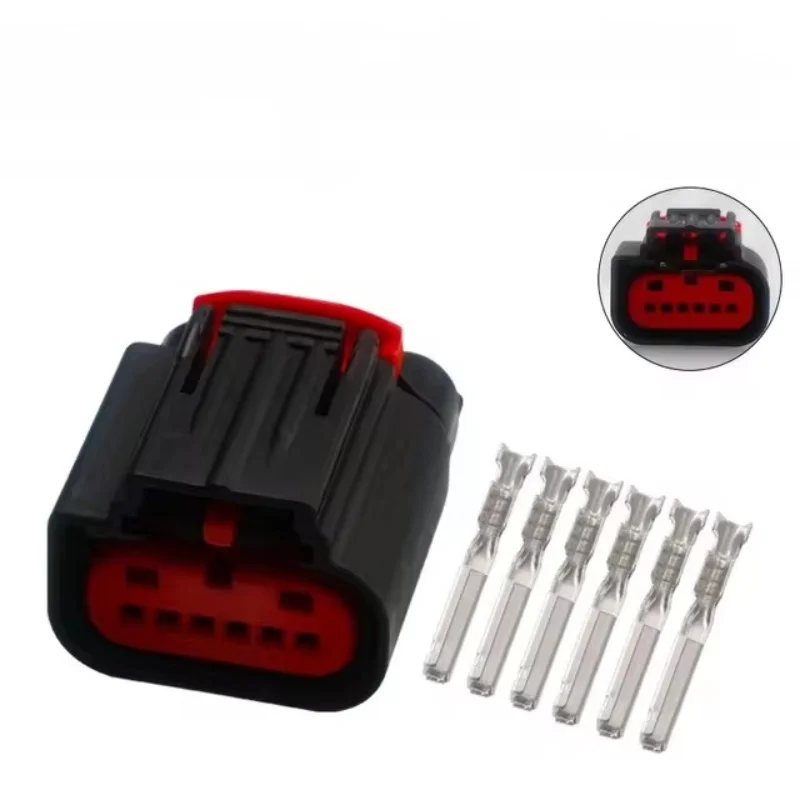 

1/10/ Sets 6 Pin Tyco Electronic Factory Reset 1-1419168-1 Connector For GM Alloytec V6 DBW Accelerator Throttle Pedal