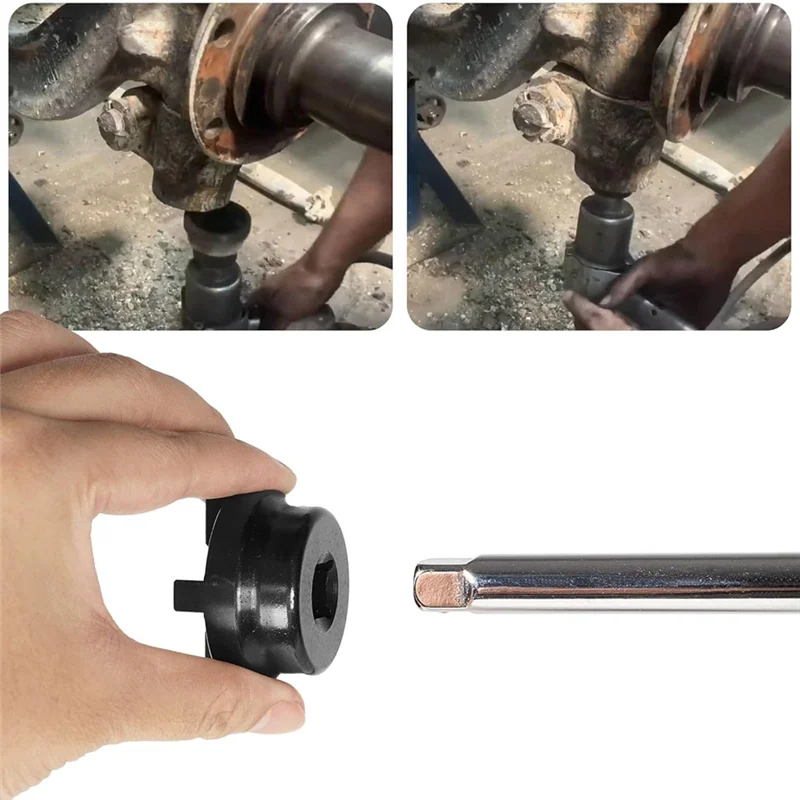 

【Распродажа 24 часа】Для розетки Mack Kingpin для грузовика Mack 10500, 12000 фунтов, замена 1 7/8 дюйма O. D. 1/2 дюйма, регулировочный винт King Pin привода