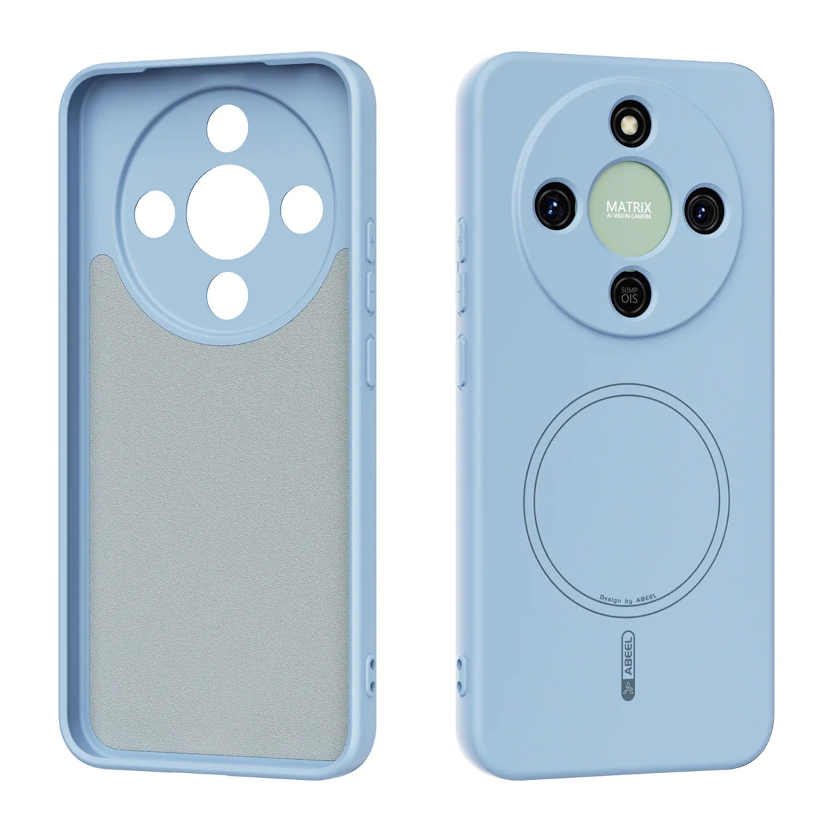 Für Honor Magic 7 8 Pro Lite X9D X70 Hülle TPU Silikon Eingebaute Beflockung Magnetischer Schutz Handyhülle für Honor 500 400 Schale