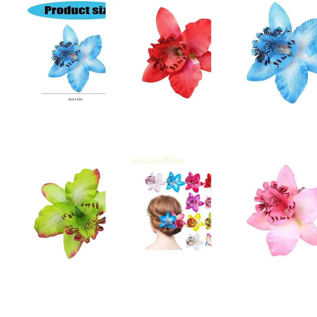

31BF Multifunctional Halloween Hair Pin Make up Fashion Personality Hairclip