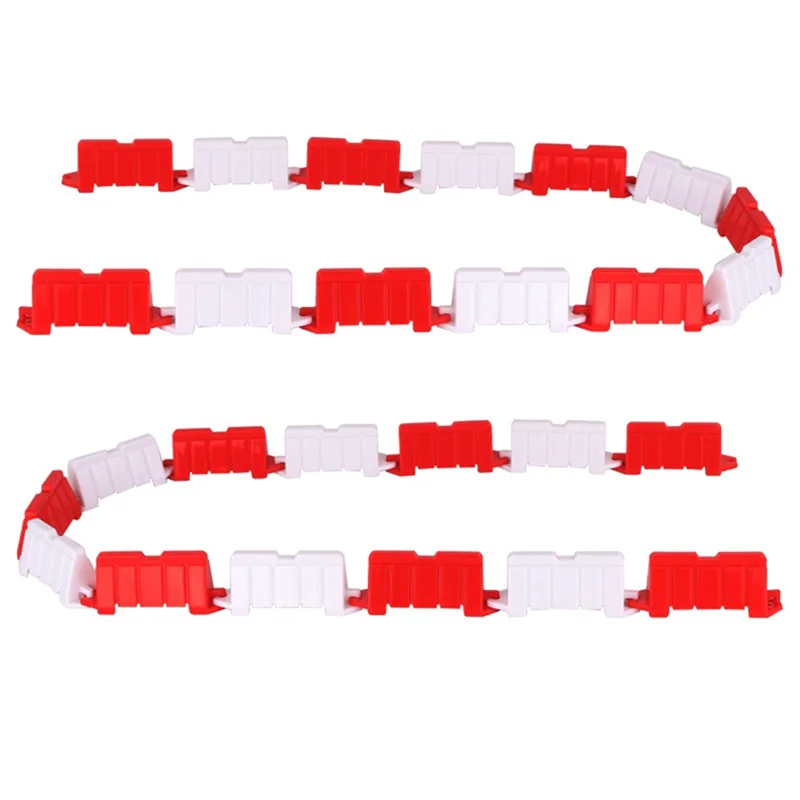 50 قطعة RC سيارة الانجراف سباق المسار حاجز الطريق سياج المرور ل 1/16 1/18 1/28 مركبة يتم التحكم بها عن بُعد HSP Tamiya HPI كيوشو لتقوم بها بنفسك أجزاء