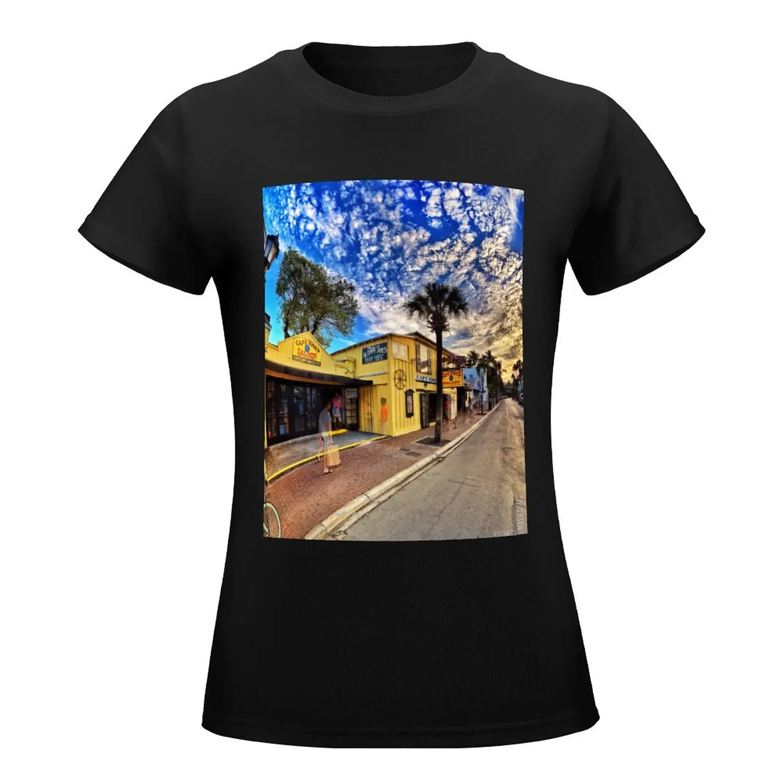 Captain Tony's Saloon of Key West FL T-Shirt Aesthetic clothing female cute t-shirts for Women