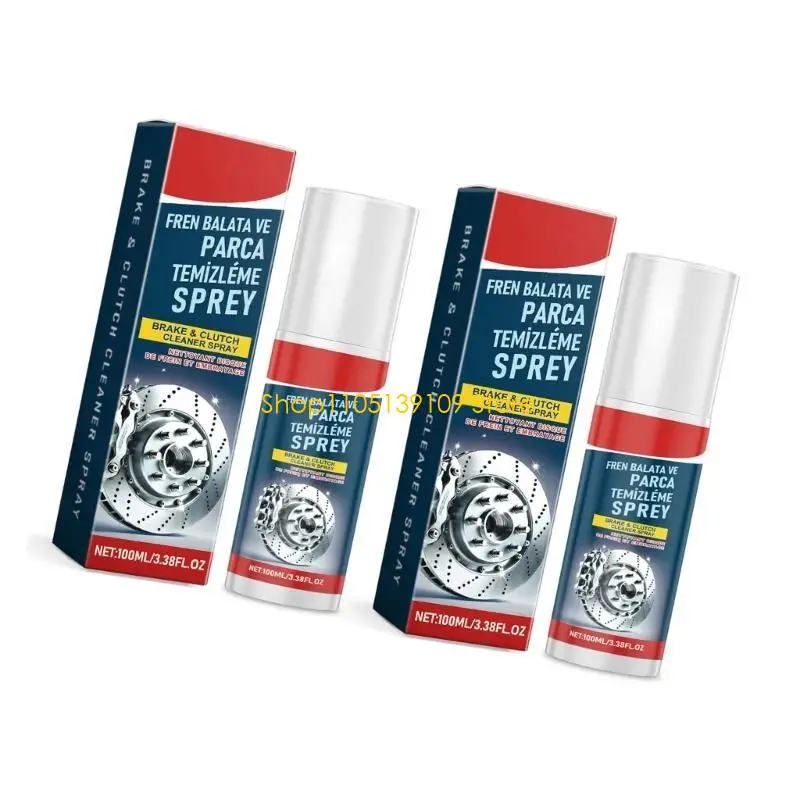 1pc/2pcs Brake Rust Remover Sprayer With Double Action Cleaning And Polishing Technology Cleaning Solution for Disc Hub Rims