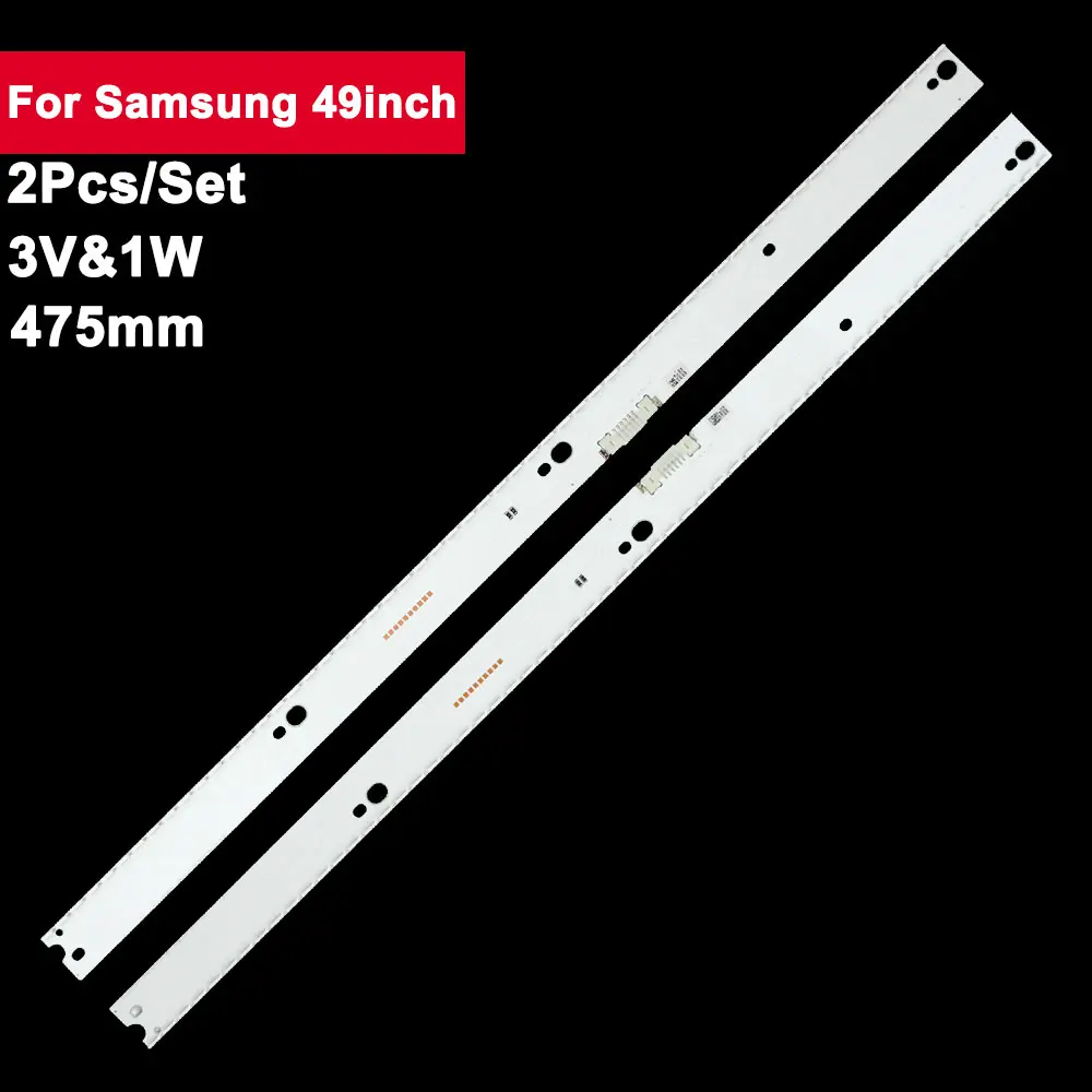 

2pcs Led Tv Backlights Strip For Samsung 49inch UA49KU6900JXZK UE49K6400 UE49KU6649 UN49KU7000 UN49KU7500 UN49MU7000 UE49MU6450