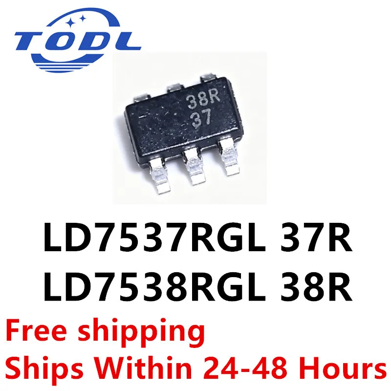 (10piece) 100% New LD7537R LD7537 37R LD7538RGL LD7537RGL LD7537RG LD7538R LD7538 38R SOT23-6