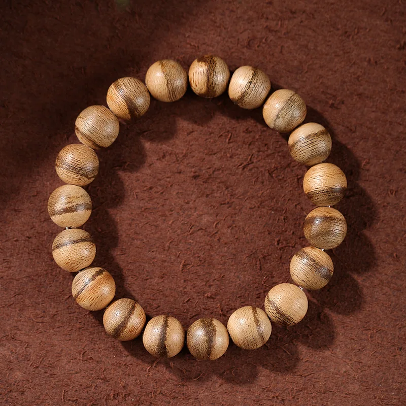 

Kalimantan Manilao Agarwood Bracelet Star System Kyara Wood Cultural Play Bracelet for Men Authentic Agarwood Bracelet Gifts