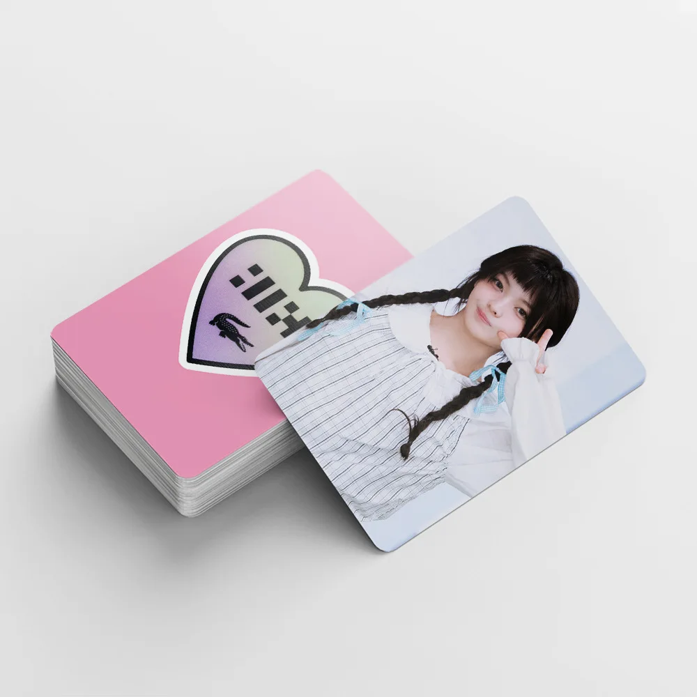 55pcs/set KPOP ILLIT Lomo Cards Photocards Album Girls Group Fans Collection Gift Postcards Photo Card Fan gifts