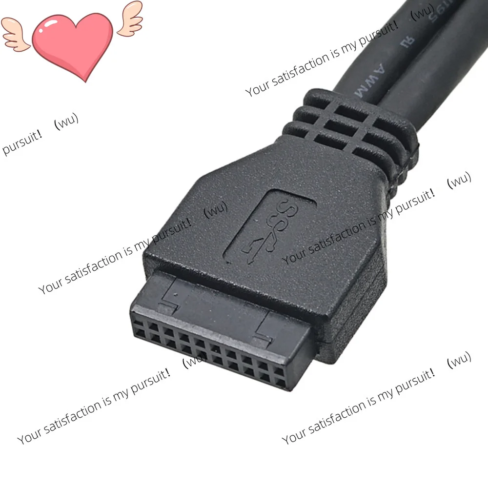 ZOCI-suitable for USB3.0 floppy drive front panel 3.5 inch 19PIN/9 pin to high speed U3 + U2 4 ports