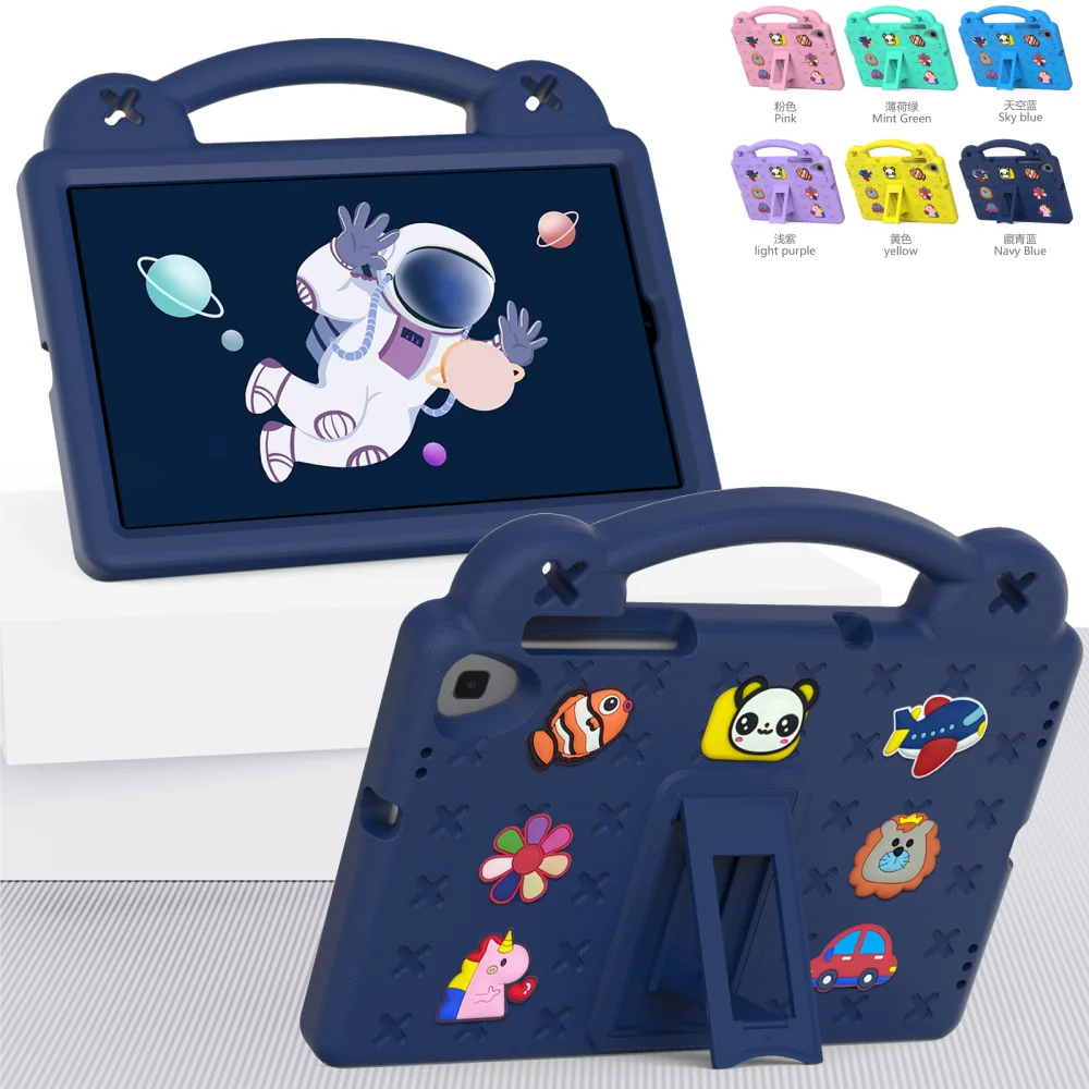

Case for Lenovo Tab M10 HD 2nd TB-X306F 10.1 inch K10 M10 FHD PLUS 10.3 TB-X6C6F TB-X606F Kids EVA Bear Handheld Tablet Cover