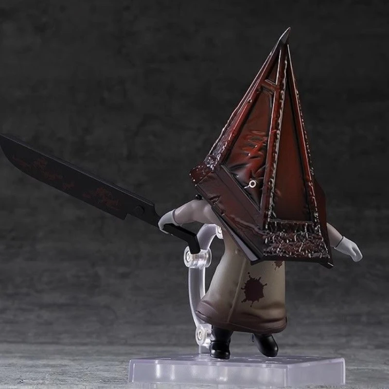 Nendoroid 2572 Pyramid Head, Red Pyramid Head, Figur Artikulasi Versi Q Silent Hill 2 Domestik