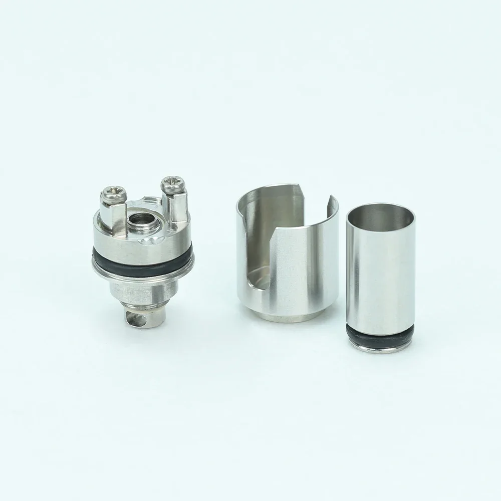 Wolfcoolvape Hellfire Exocet RBA Bridge Tank 316SS لفائف رئيس لـ Boro Billet BB Box Vape Mod رذاذ قابل لإعادة البناء #3