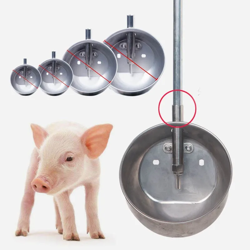 Cheap Factory Price 304 Stainless Steel Livestock Piglet Fodder Trough Pig Feeder Feeding for  Pig Farm Equipment