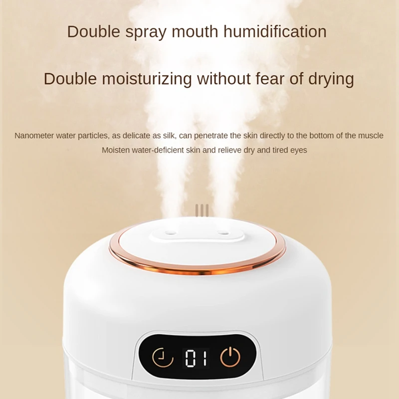 USB Humidifier Diffuser Essential Oil Diffuser With Atmosphere Light 4500Ml For Spa Home Office