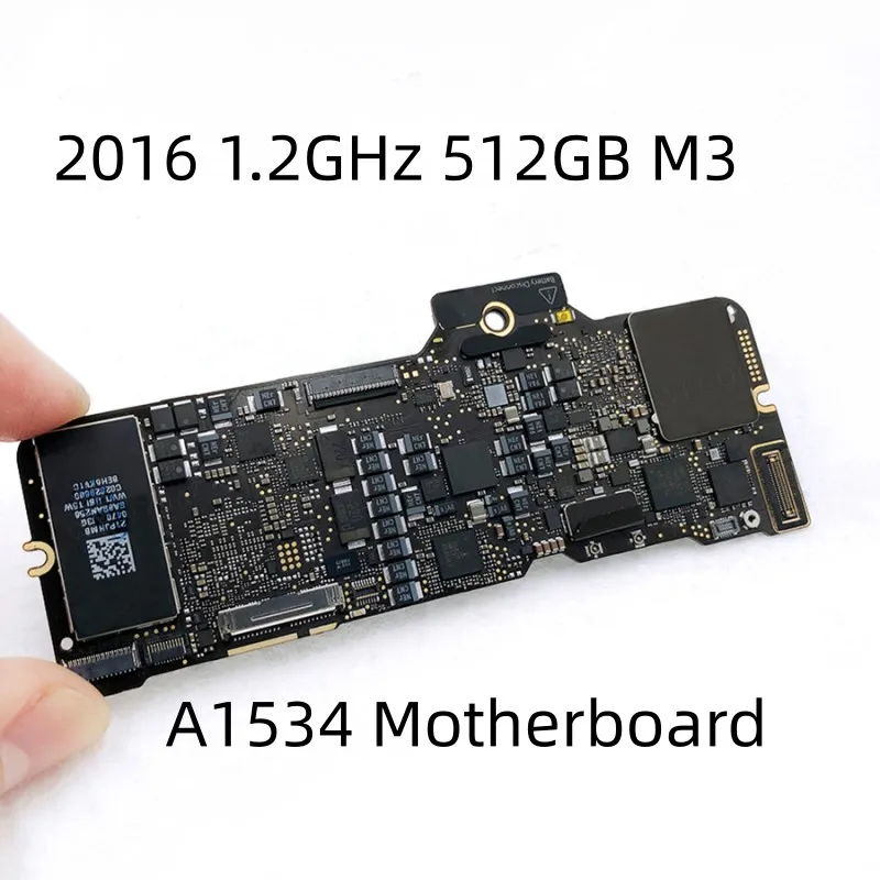 Imagem -03 - Adequado para Placa-mãe Original A1534 Placa Lógica 12 256g 512g 82000045-a 820-00244-a 820-00687-a 2023 2023 2023