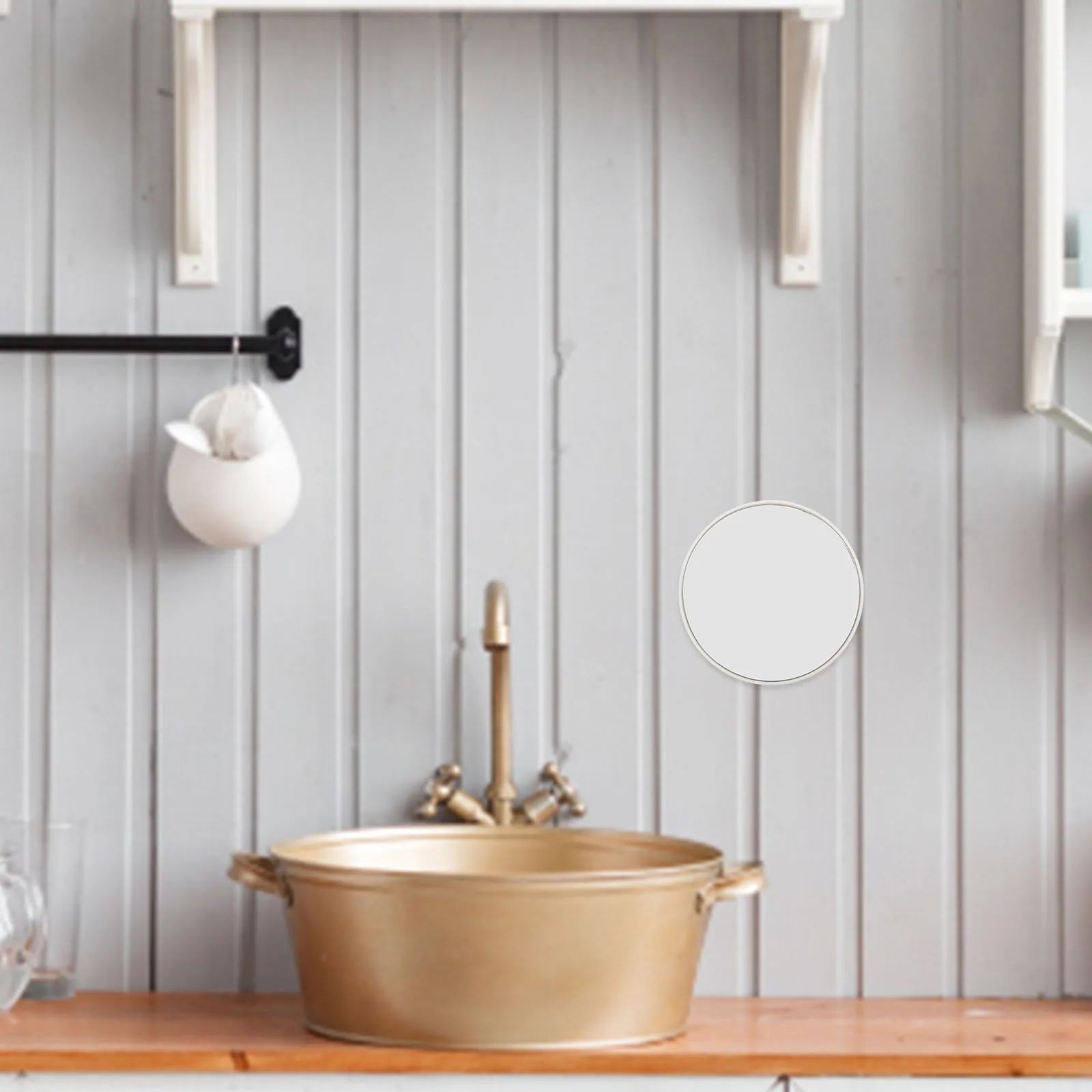 

Portable Makeup Mirror with Magnifying Glass for Women Compact Travel Vanity Mirror High Definition Suction Cup Bathroom