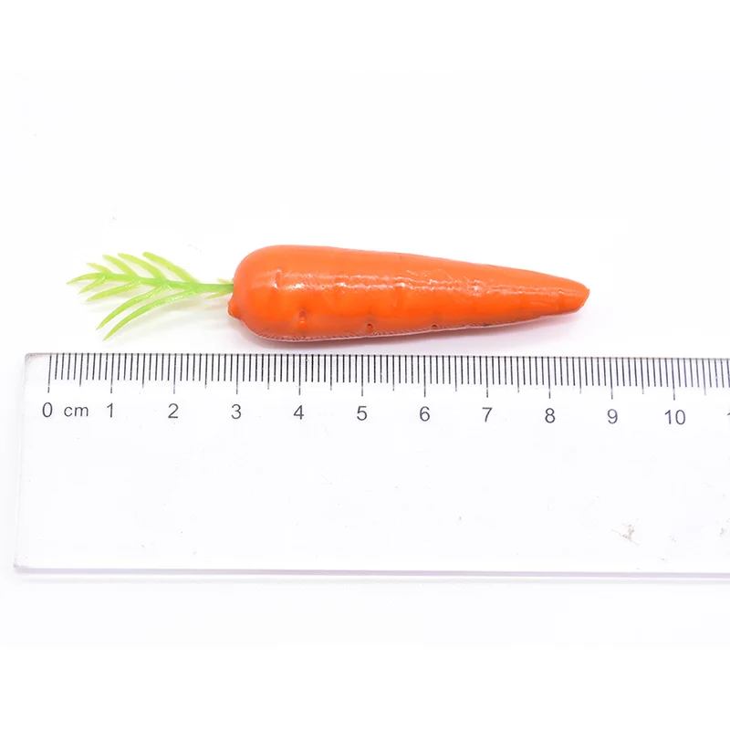 25/50pcs Mini Carrot Artificial Fake Foam Fruits Vegetables Carrots Easter Party Decorations Home Easter Kids Gift Toys Supplies images - 6