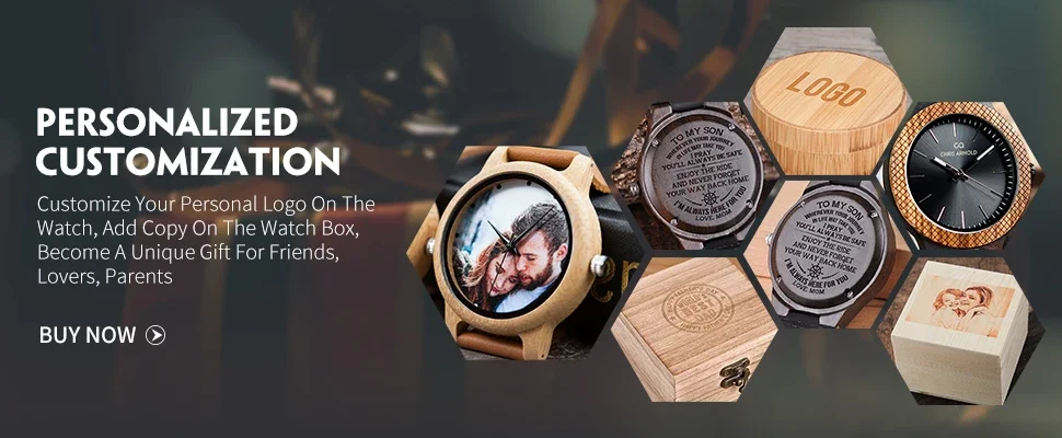 Customize Logo Name Men Wood Watches BOBO BIRD Fashion Calendar Stopwatch Personalized Quartz Wristwatches Gift Dropshipping