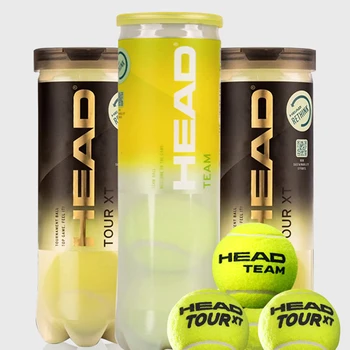 HEAD Professional Tennis 4B TEAM 3 Tour X Palla da allenamento T 3B Pro Match Balls Alta elasticità Resistente Durevole Excesice Tennis