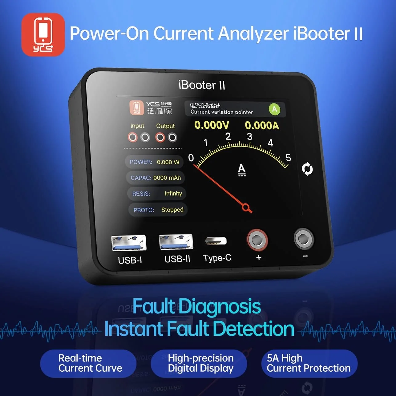 ycs-m-y-5v-fault-diagnosis-real-time-fault-detection-current-monitoring-with-digital-display-power-supply-alarm-for-repair
