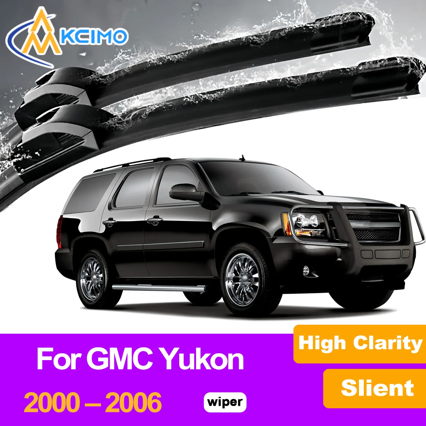 

2Pcs Front Windshield Wiper Blades For GMC Yukon 2000–2006 Chevrolet Tahoe Windscreen Window Car Accessories