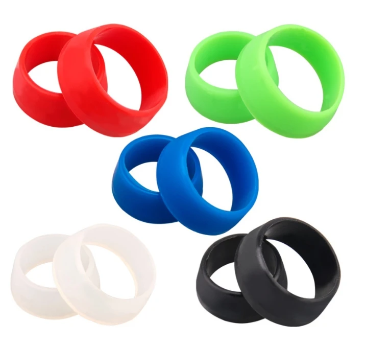 1Pc Bicycle Seat Post Rubber Ring Dust Cover Cycling Silicone Waterproof Mountain Bike Seatpost Protective Gear Bike Accessories