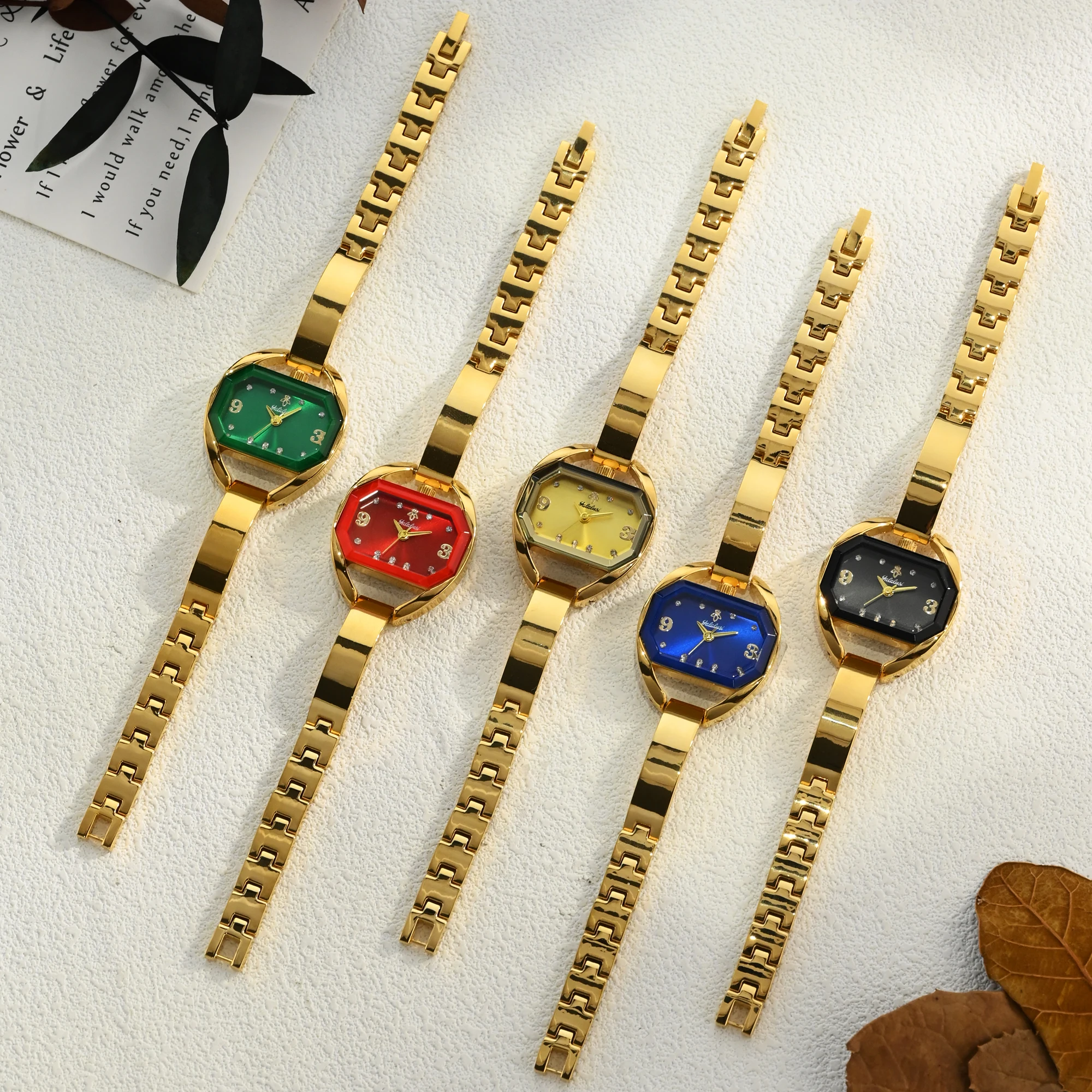 Yalalusi Women’s Fashion Bracelet Watch: A Minimalist, Casual, niche, Water-Resistant Quartz Watch Relojes De Mujeres