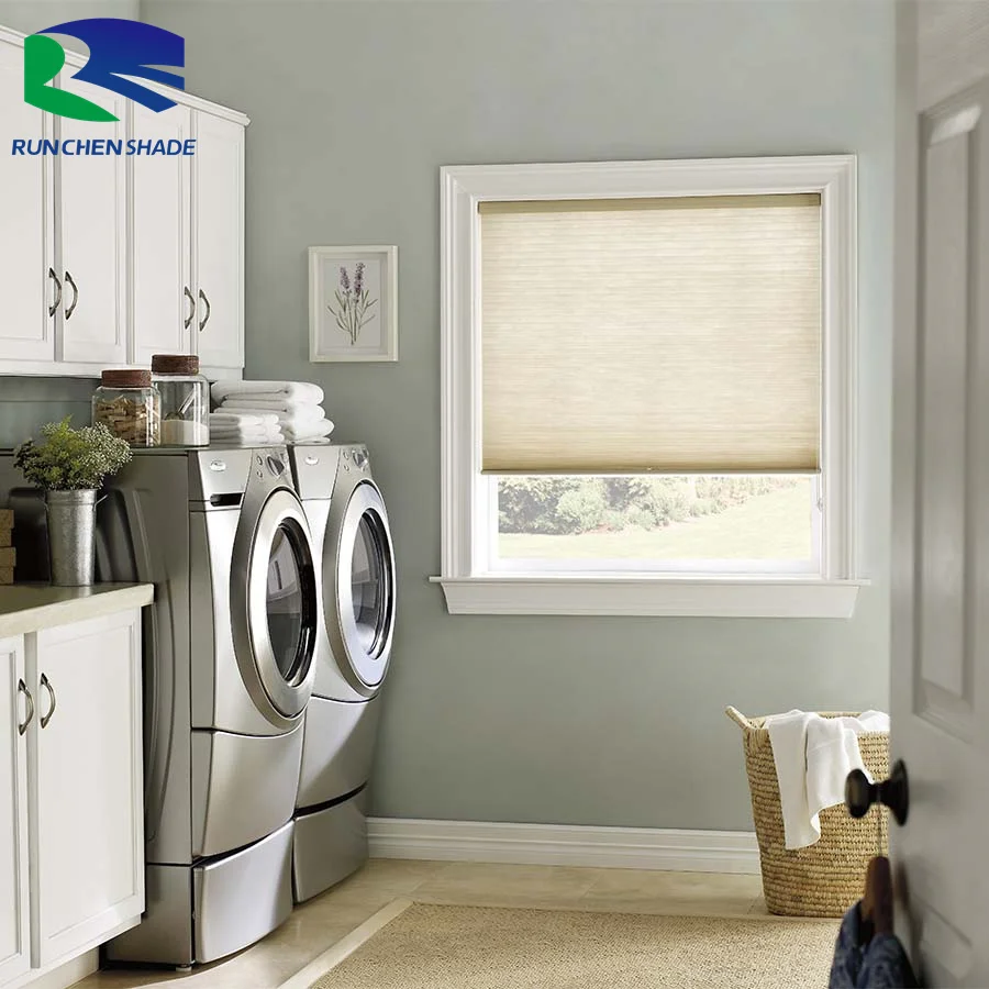 Hollow honeycomb blind manual cellular shades sheer chain cellular blinds for window pull out blinds roller manual window shades