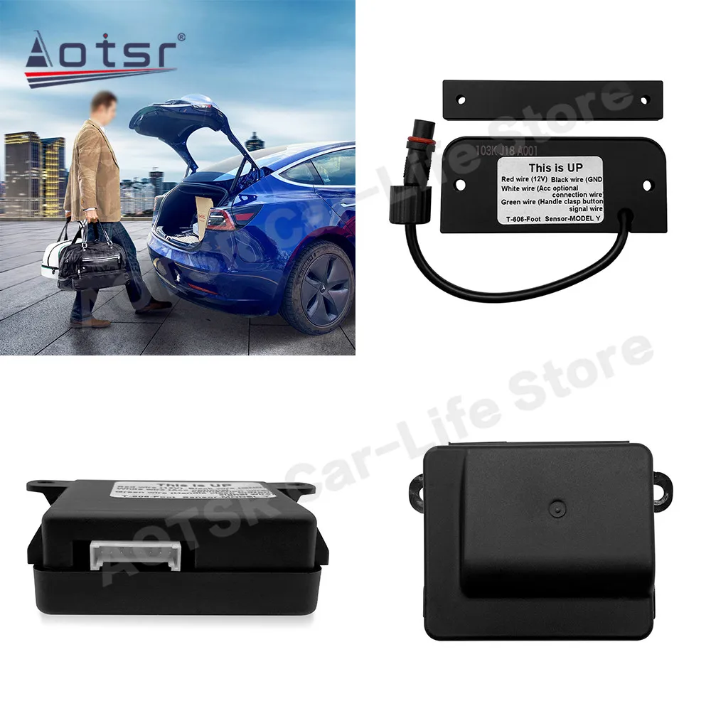 Foor Kick Sensor Car Intelligent Trunk Opening Sensors For Tesa- Model 3 X S Y Electronic Modify Accessori