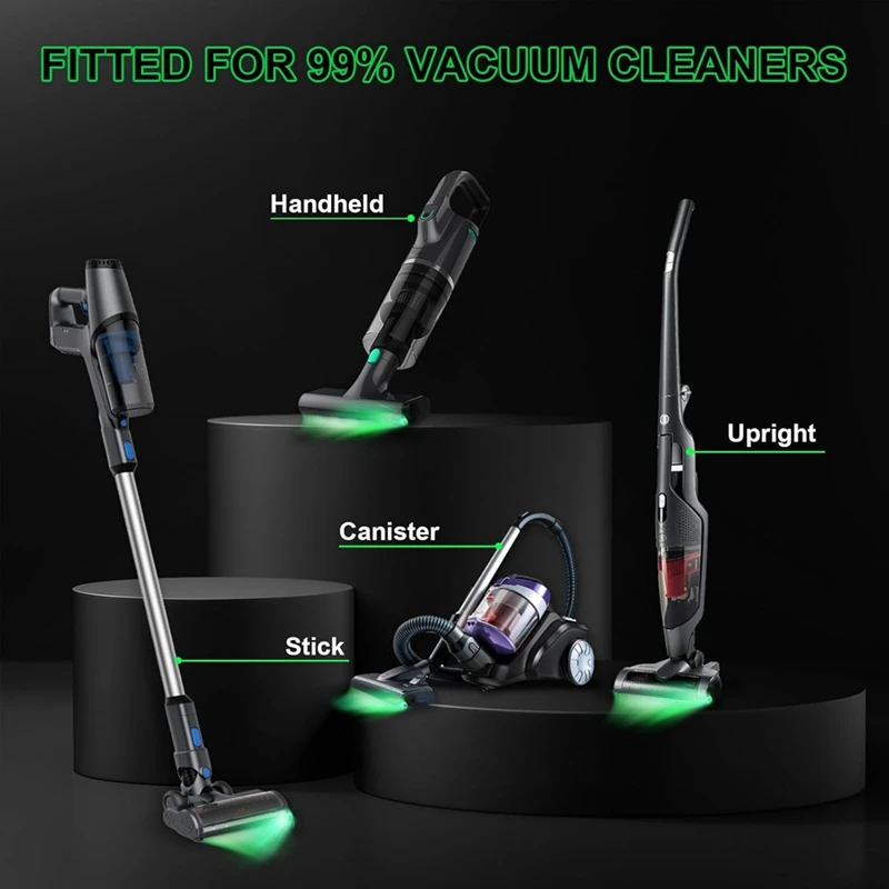 เครื่องดูดฝุ่นแบบชาร์จไฟได้ไฟแสดงฝุ่น, อุปกรณ์เสริมเครื่องดูดฝุ่นไฟเขียว, อัพเกรดอุปกรณ์เสริมเครื่องดูดฝุ่นสากล
