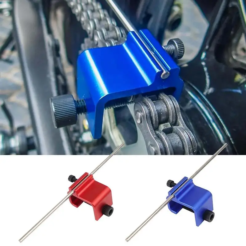 Motorcycle Chain Alignment Tool Motorcycle Scooter Quick Accurate Alignment Tool Precise Design Repair Tool For Motorcycles ATVs