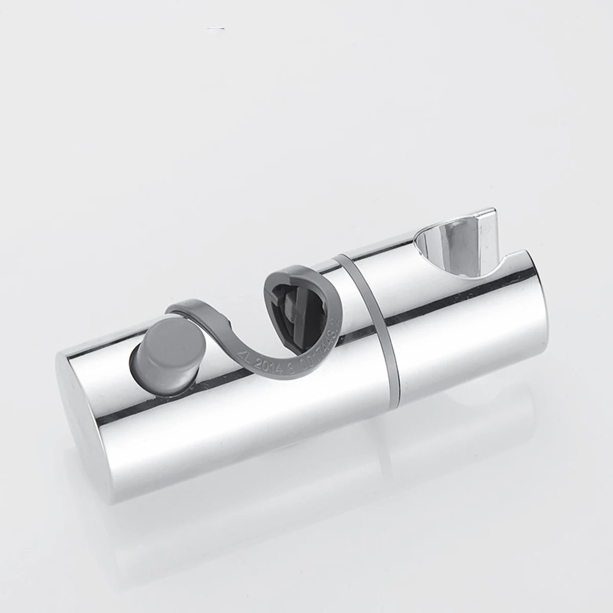 اكسسوارات الحمام العالمي 18 ~ 25 مللي متر ABS البلاستيك دش الشريحة السكك الحديدية بار حامل قابل للتعديل حامل مشابك قوس استبدال