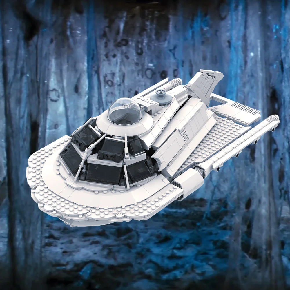

MOC The Proteus Submarine - Fantastic Voyage Building Blocks 1996 Hollywood Sci-Fi Movie Micro Aircraft Spaceship Bricks Kid Toy