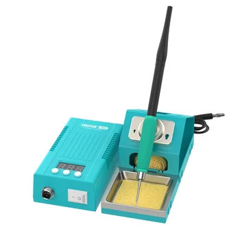 يويوي 305 T210 طاولة لحام صغيرة محمولة 75 وات مع مقبض/نصائح T210 PCB تصليح وحدة المعالجة المركزية الهاتف المحمول أدوات لحام اللوحة الأم