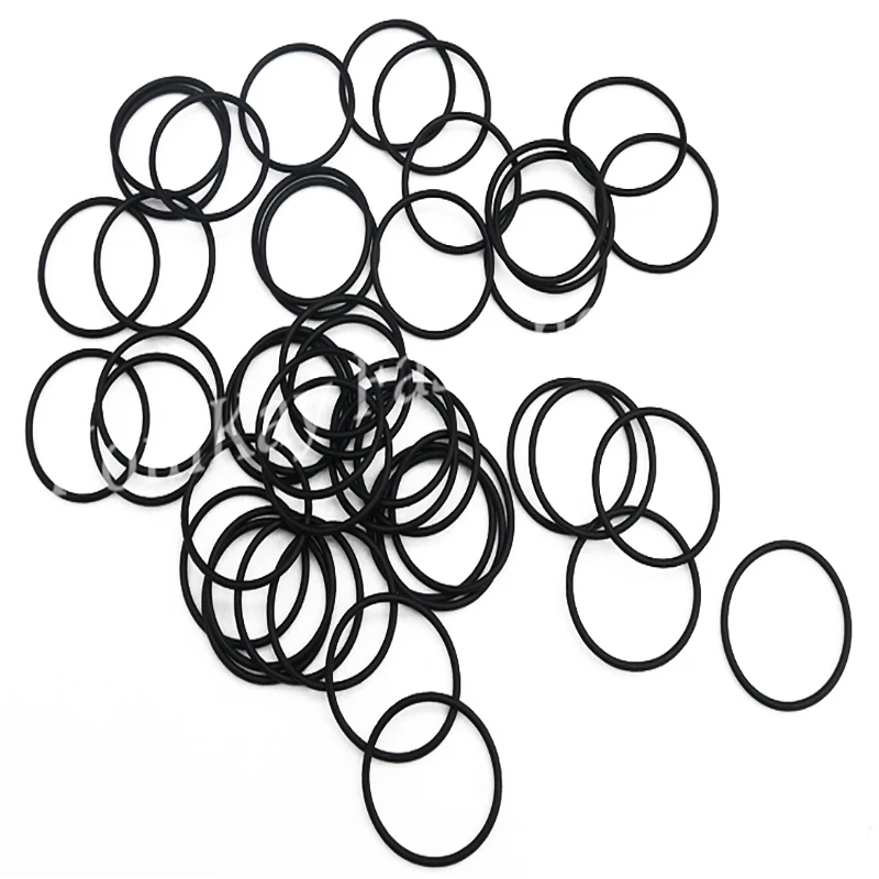 50 Pcs CS 1.5mm Nitrile O-ring ID 5-67mm Good Elasticity Faucet Joint Seal Temperature Resistance Wear-resistant Oil-resistant