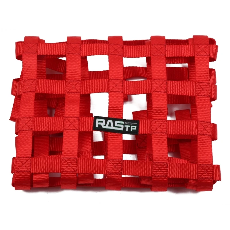 

094D Race Car Window Net Ribbon 24x24/20x24/18x24 Car Accessory Black/Red/Blue