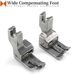 CR1/32E CL1/32E CR1/16E CL1/16E Left / Right Wide Compensating Presser Foot Fit 1- Needle Lockstitch Sewing Machine 0.1 0.2