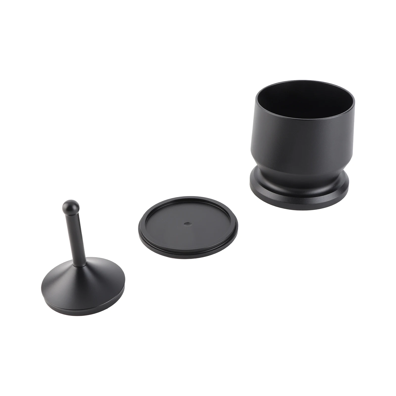 

Aluminium Alloy Coffee Powder Picker with Dosing Ring & Press Tool – Coffee Distribution Tool, Coffee Dosing Cup for Grinder
