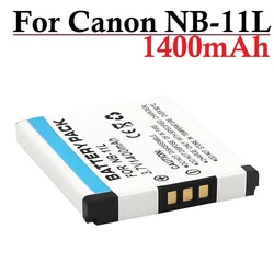 Akumulator 1400mAh nb-11l NB11L NB 11L dla Canon A2600 A2300 to A2400 A3500 A4000IS IXUS125 140 245 240 265 155 HS Bateria