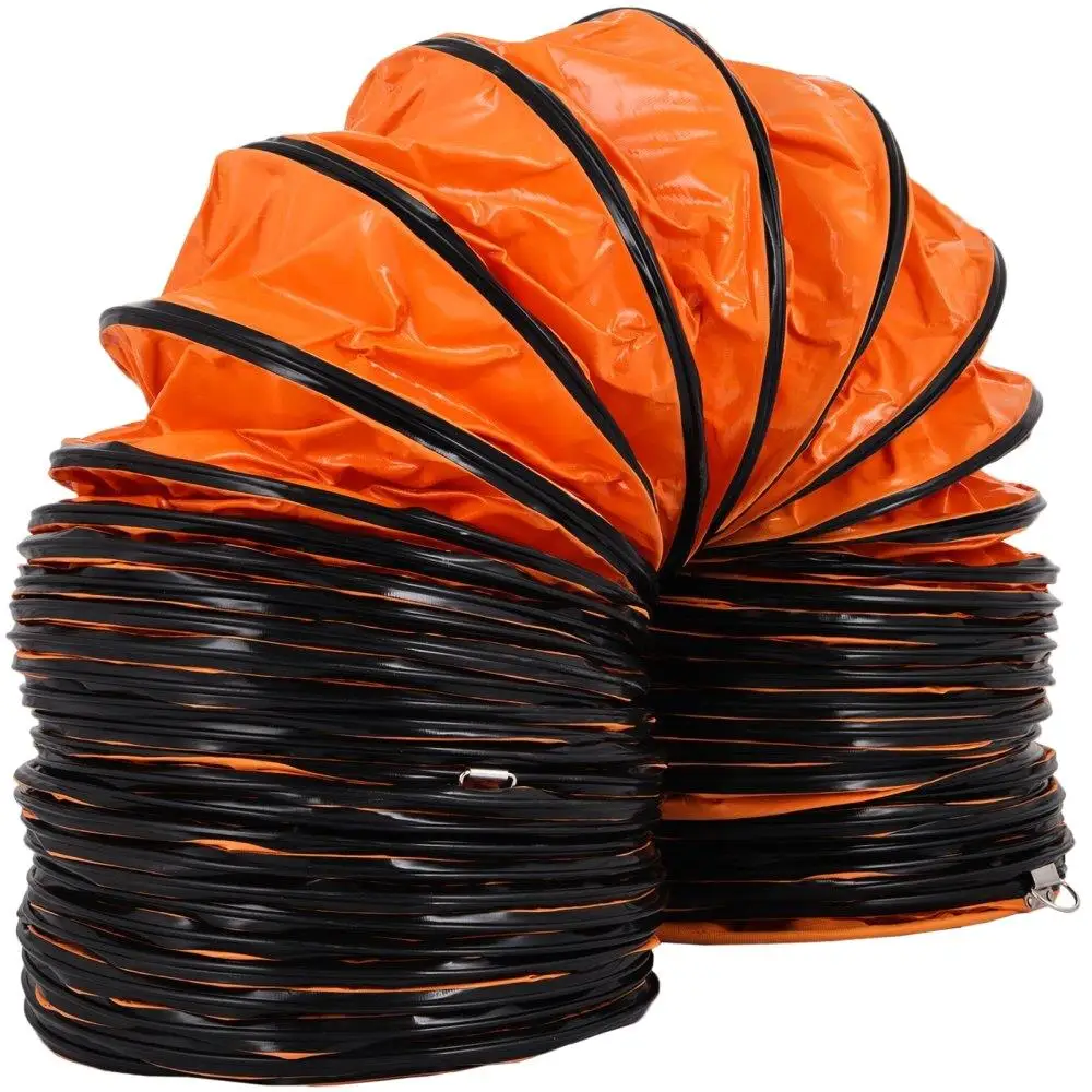 

16FT PVC Flexible Duct Hose for 12 Inch Exhaust Fan Orange